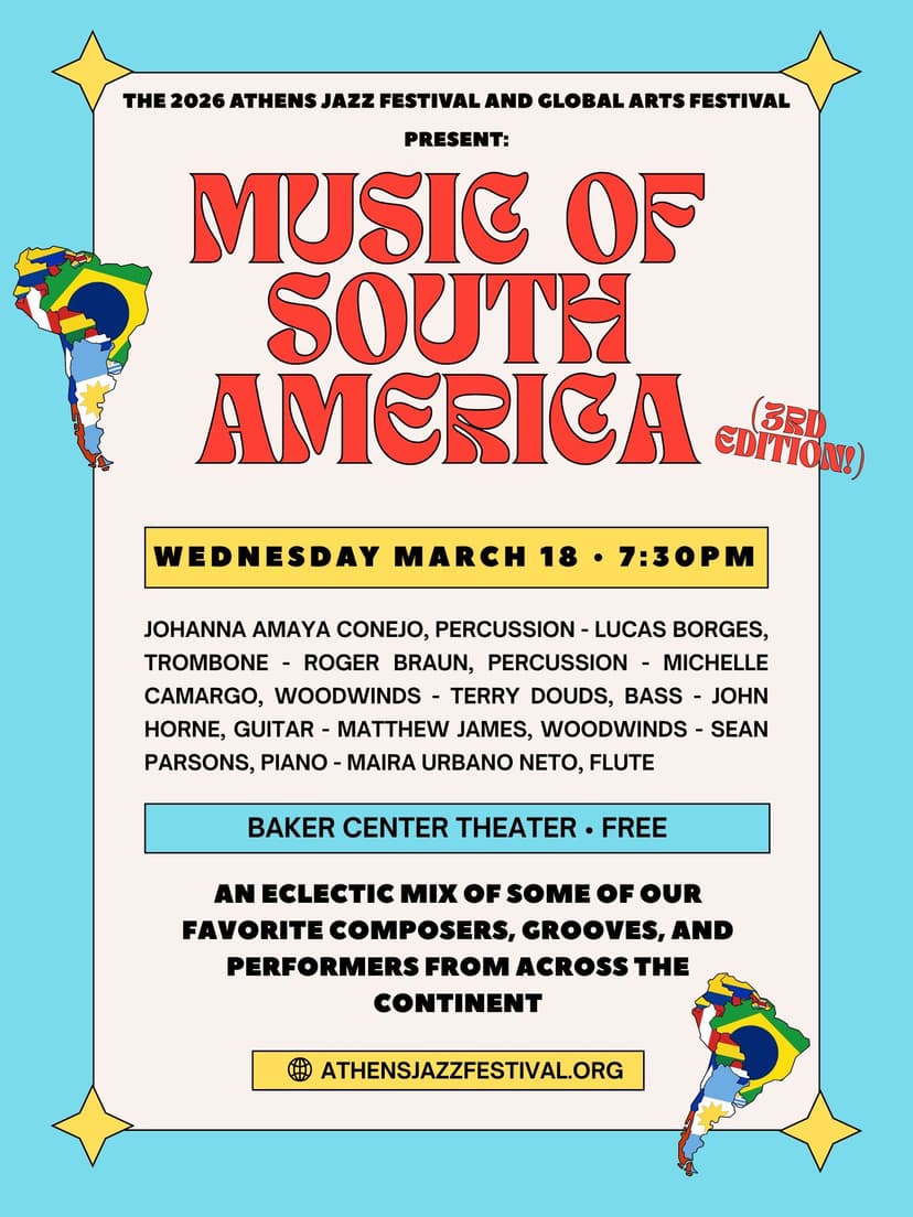 Athens Jazz Festival: "Music of South America"