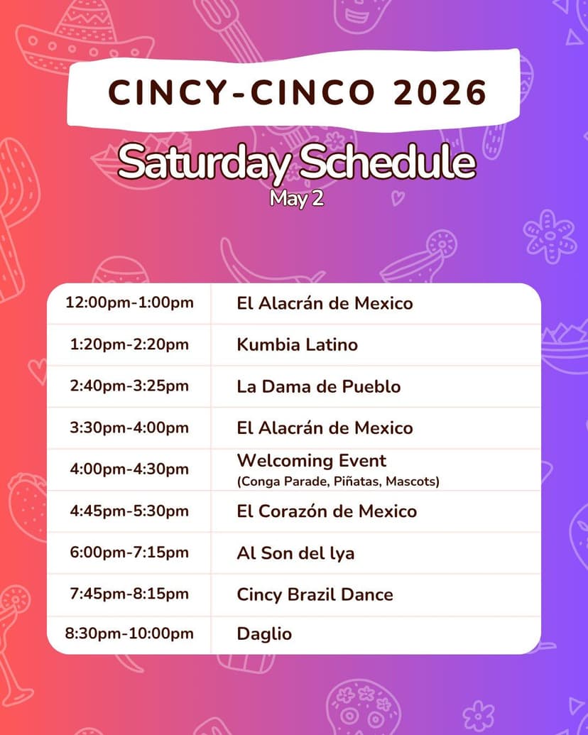 Cincy-Cinco - Celebración del cinco de Mayo (🇺🇸 English)